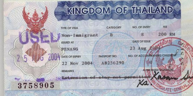 Thailand Visa Exemptions
